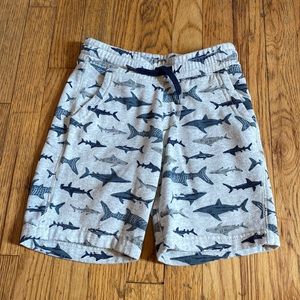 Old Navy Allover Shark Shorts - S 6/7